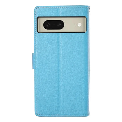 For Google Pixel 8 Case Litchi Texture Leather Wallet Phone Cover Magnetic Snap