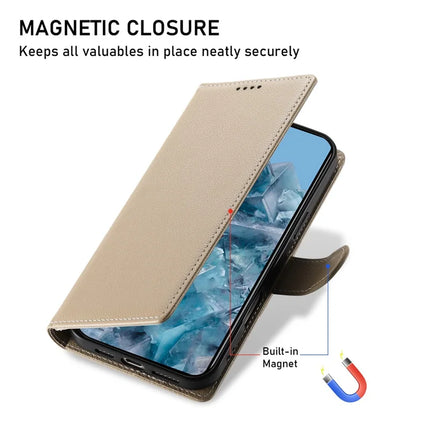 For Google Pixel 8 Pro Stand Case Litchi Texture Leather Wallet Phone Cover Magnetic Snap