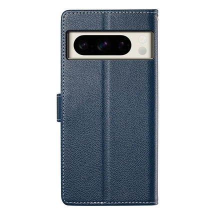 For Google Pixel 8 Pro Stand Case Litchi Texture Leather Wallet Phone Cover Magnetic Snap