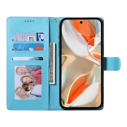For Google Pixel 9 / Pixel 9 Pro Case Litchi Texture Leather Wallet Phone Cover Magnetic Snap