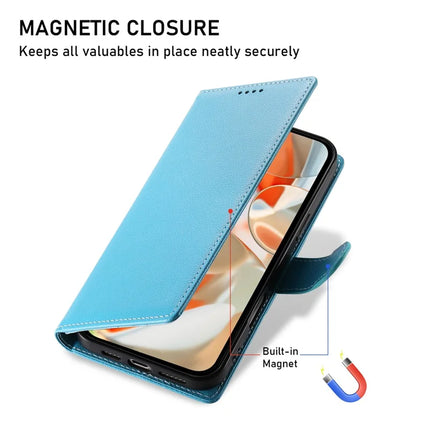 For Google Pixel 9 / Pixel 9 Pro Case Litchi Texture Leather Wallet Phone Cover Magnetic Snap