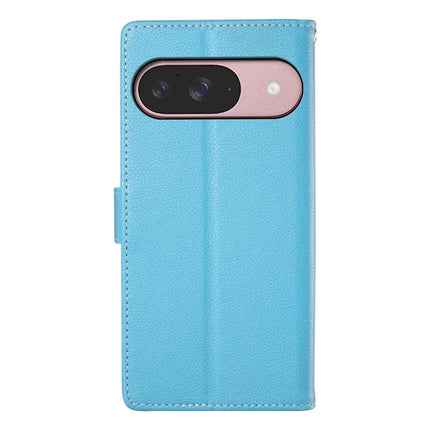 For Google Pixel 9 / Pixel 9 Pro Case Litchi Texture Leather Wallet Phone Cover Magnetic Snap