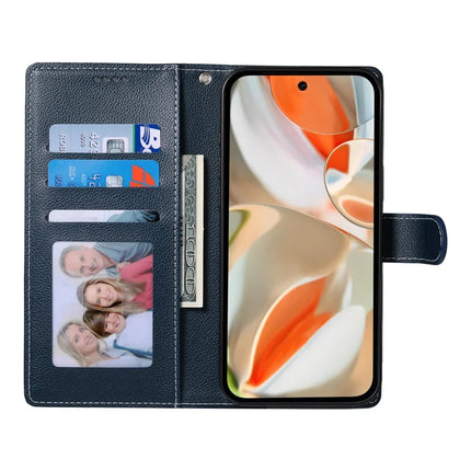 For Google Pixel 9 Pro XL Stand Case Litchi Texture Leather Wallet Phone Cover Magnetic Snap