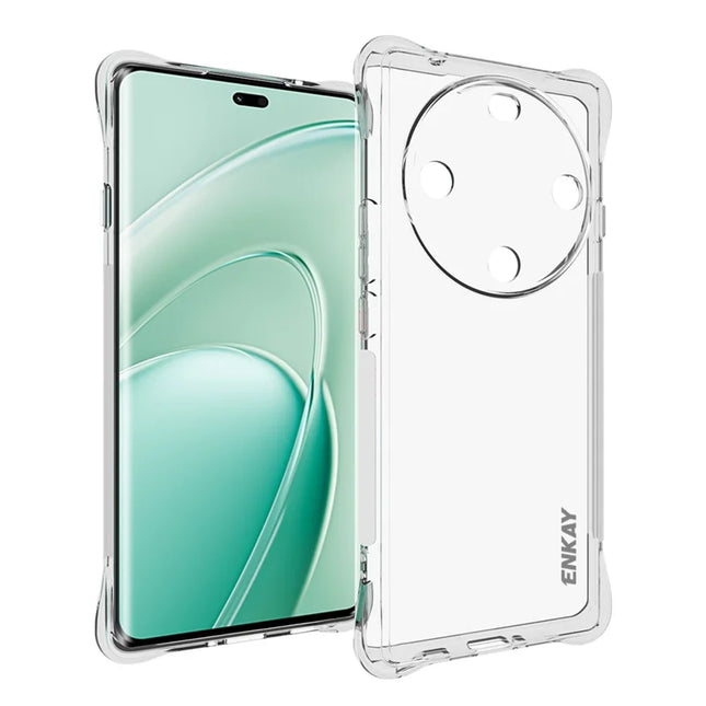 For Huawei Enjoy 70X Clear Phone Case ENKAY HAT PRINCE Shockproof Anti-slip TPU Cover - Transparent