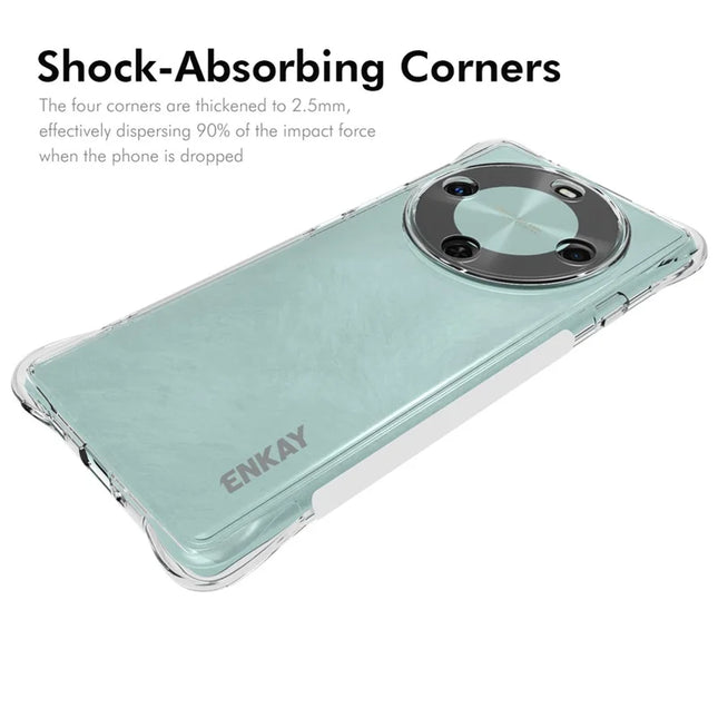 For Huawei Enjoy 70X Clear Phone Case ENKAY HAT PRINCE Shockproof Anti-slip TPU Cover