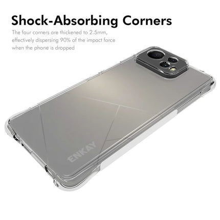 For Asus Zenfone 12 Ultra 5G Clear Phone Case ENKAY HAT PRINCE Shockproof Anti-slip TPU Cover