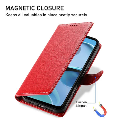 For Motorola Moto G14 4G / G54 5G Case Litchi Texture Leather Wallet Phone Cover Magnetic Snap