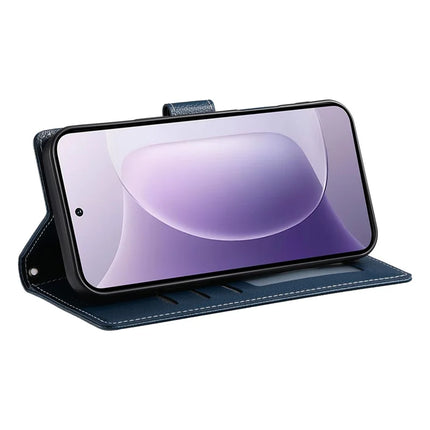 DF-012 For Honor 300 Case Litchi Texture Leather Magnetic Clasp Wallet Stand Phone Cover