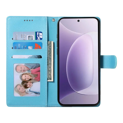 DF-012 For Honor 300 Case Litchi Texture Leather Magnetic Clasp Wallet Stand Phone Cover