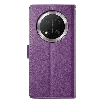 DF-012 Case for Honor X60 Pro 5G / X9c 5G / Magic7 Lite 5G Leather Cover Litchi Texture Wallet Stand Phone Shell