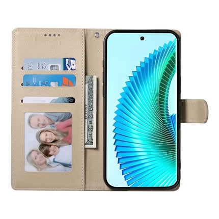 DF-012 Case for Honor X60 Pro 5G / X9c 5G / Magic7 Lite 5G Leather Cover Litchi Texture Wallet Stand Phone Shell