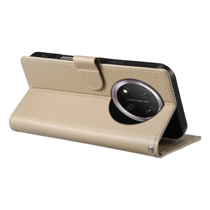 DF-012 Case for Honor X60 Pro 5G / X9c 5G / Magic7 Lite 5G Leather Cover Litchi Texture Wallet Stand Phone Shell