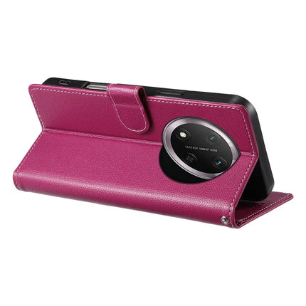 DF-012 Case for Honor X60 Pro 5G / X9c 5G / Magic7 Lite 5G Leather Cover Litchi Texture Wallet Stand Phone Shell
