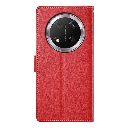DF-012 Case for Honor X60 Pro 5G / X9c 5G / Magic7 Lite 5G Leather Cover Litchi Texture Wallet Stand Phone Shell