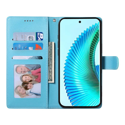 DF-012 Case for Honor X60 Pro 5G / X9c 5G / Magic7 Lite 5G Leather Cover Litchi Texture Wallet Stand Phone Shell