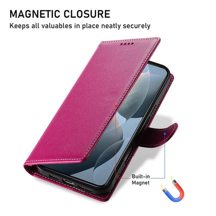DF-012 For OnePlus Nord CE4 5G Case Litchi Texture Leather Magnetic Clasp Wallet Stand Phone Cover