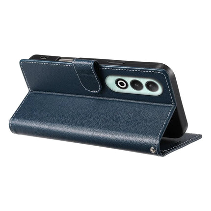 DF-012 For OnePlus Nord CE4 5G Case Litchi Texture Leather Magnetic Clasp Wallet Stand Phone Cover