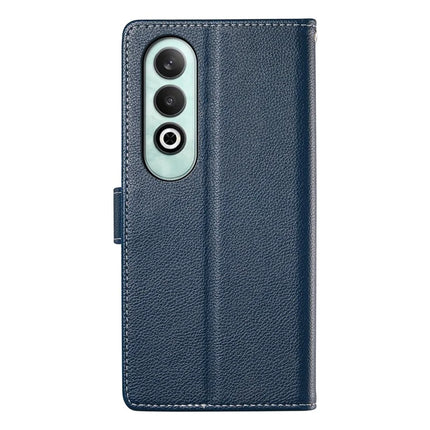 DF-012 For OnePlus Nord CE4 5G Case Litchi Texture Leather Magnetic Clasp Wallet Stand Phone Cover