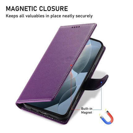 DF-012 For OnePlus Nord CE4 Lite 5G Case Litchi Texture Leather Magnetic Clasp Wallet Stand Phone Cover