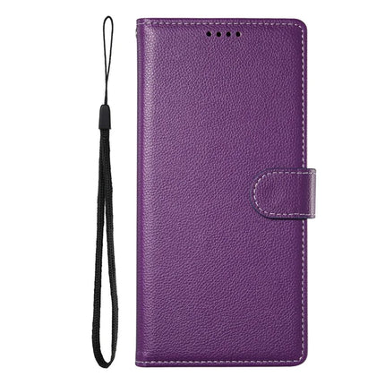 DF-012 For OnePlus Nord CE4 Lite 5G Case Litchi Texture Leather Magnetic Clasp Wallet Stand Phone Cover