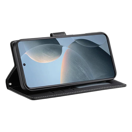 DF-012 For OnePlus Nord CE4 Lite 5G Case Litchi Texture Leather Magnetic Clasp Wallet Stand Phone Cover