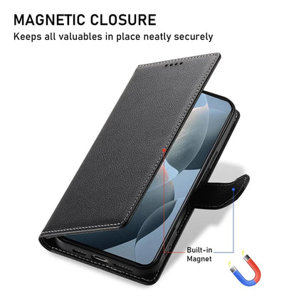 DF-012 For OnePlus Nord CE4 Lite 5G Case Litchi Texture Leather Magnetic Clasp Wallet Stand Phone Cover