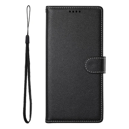 DF-012 For OnePlus Nord CE4 Lite 5G Case Litchi Texture Leather Magnetic Clasp Wallet Stand Phone Cover
