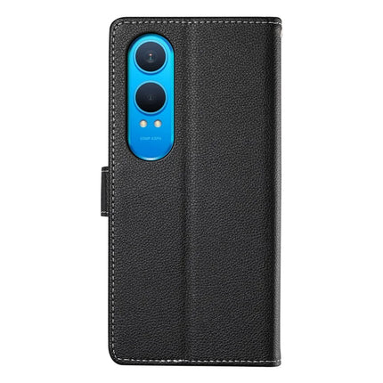 DF-012 For OnePlus Nord CE4 Lite 5G Case Litchi Texture Leather Magnetic Clasp Wallet Stand Phone Cover