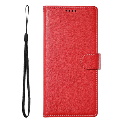 DF-012 For OnePlus Nord CE4 Lite 5G Case Litchi Texture Leather Magnetic Clasp Wallet Stand Phone Cover