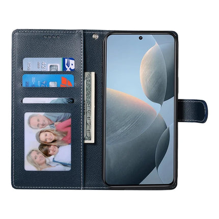 DF-012 For OnePlus Nord CE4 Lite 5G Case Litchi Texture Leather Magnetic Clasp Wallet Stand Phone Cover