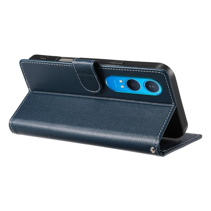 DF-012 For OnePlus Nord CE4 Lite 5G Case Litchi Texture Leather Magnetic Clasp Wallet Stand Phone Cover