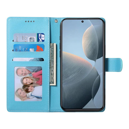 DF-012 For OnePlus Nord CE4 Lite 5G Case Litchi Texture Leather Magnetic Clasp Wallet Stand Phone Cover