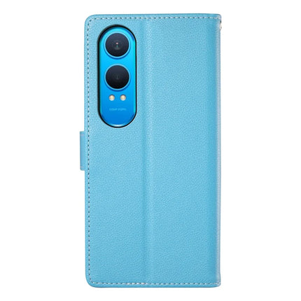 DF-012 For OnePlus Nord CE4 Lite 5G Case Litchi Texture Leather Magnetic Clasp Wallet Stand Phone Cover