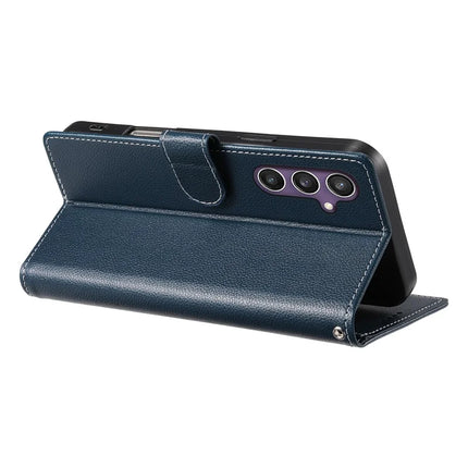 DF-012 For Samsung Galaxy S23 FE Case Litchi Texture Leather Wallet Stand Phone Cover