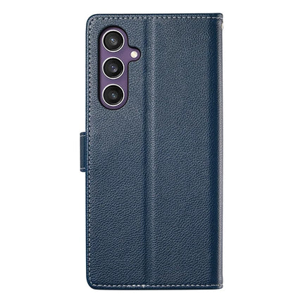 DF-012 For Samsung Galaxy S23 FE Case Litchi Texture Leather Wallet Stand Phone Cover