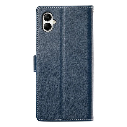 DF-012 For Samsung Galaxy A05 4G Case Litchi Texture Leather Wallet Stand Phone Cover