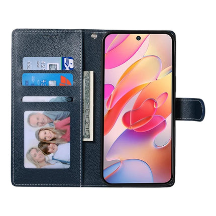 DF-012 For Samsung Galaxy A56 5G / A36 5G Case Litchi Texture Leather Magnetic Clasp Wallet Stand Phone Cover
