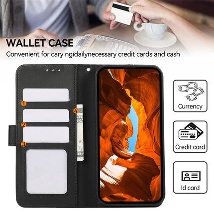 For iPhone 16e Case RFID Blocking Flip Leather Phone Cover