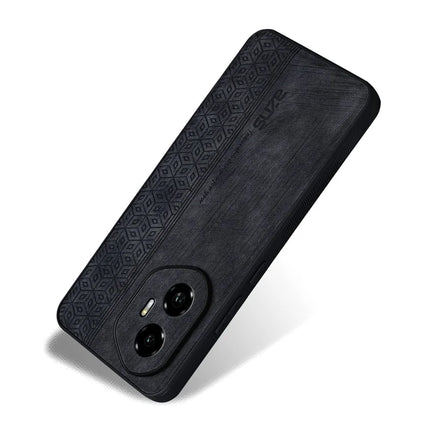 AZNS For Honor 300 Case Protective PU Leather Covered TPU Phone Shell