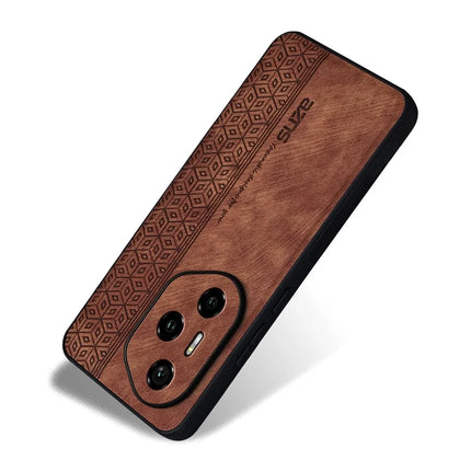 AZNS For Honor 300 Pro  /  300 Ultra Case Protective PU Leather Covered TPU Phone Shell