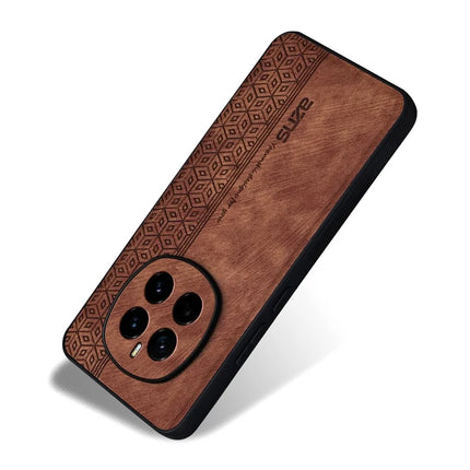 AZNS For Honor Magic7 5G Case Protective PU Leather Covered TPU Phone Shell