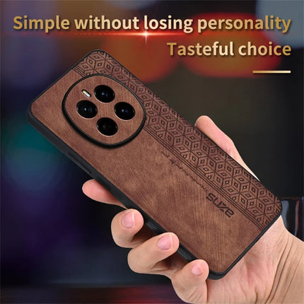AZNS For Honor Magic7 5G Case Protective PU Leather Covered TPU Phone Shell