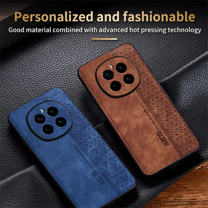 AZNS For Honor Magic7 5G Case Protective PU Leather Covered TPU Phone Shell