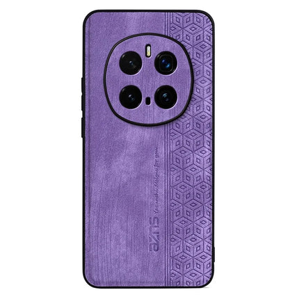 AZNS For Honor Magic7 Pro 5G Case Protective PU Leather Covered TPU Phone Shell