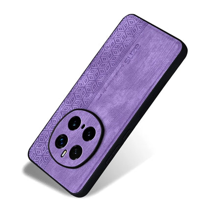 AZNS For Honor Magic7 Pro 5G Case Protective PU Leather Covered TPU Phone Shell