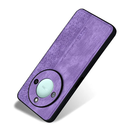 AZNS For Honor X60 5G Case Protective PU Leather Covered TPU Phone Shell