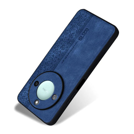 AZNS For Honor X60 5G Case Protective PU Leather Covered TPU Phone Shell