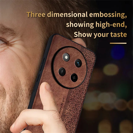 AZNS For Honor X60 Pro 5G Case Protective PU Leather Covered TPU Phone Shell