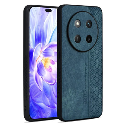 AZNS For Honor X60 Pro 5G Case Protective PU Leather Covered TPU Phone Shell - Green