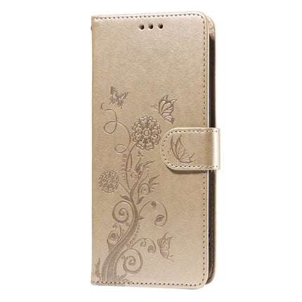For Realme C75 / 14x 5G Case Butterfly Floral Imprint Wallet Stand Leather Phone Cover